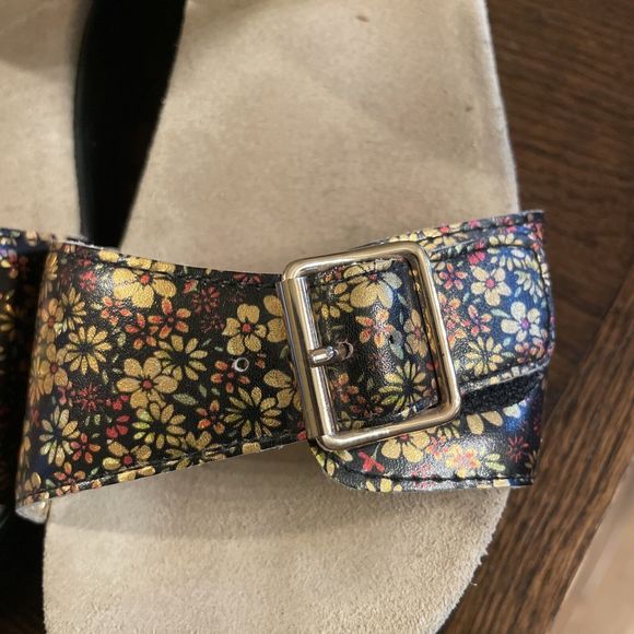 Alegria By PG Lite Sandals Womens 41 Morgyn Strappy Gold Flowery - Picture 4 of 11